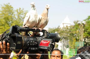 Tollywood Film Industry Shanti Yatra