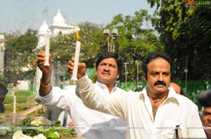 Tollywood Film Industry Shanti Yatra