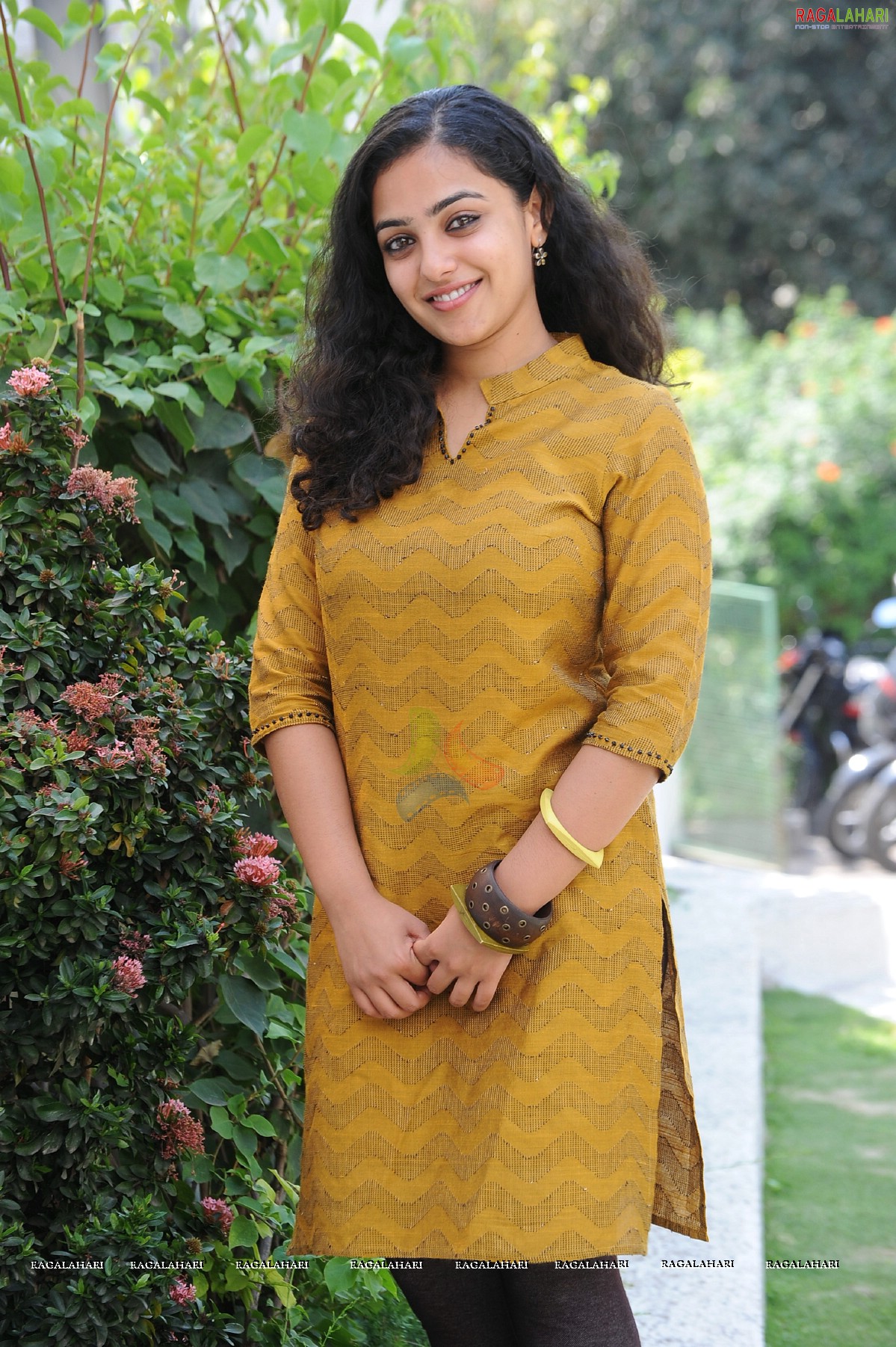 Nithya Menon at 180 Movie Press Meet, Hyderabad, Photo Gallery