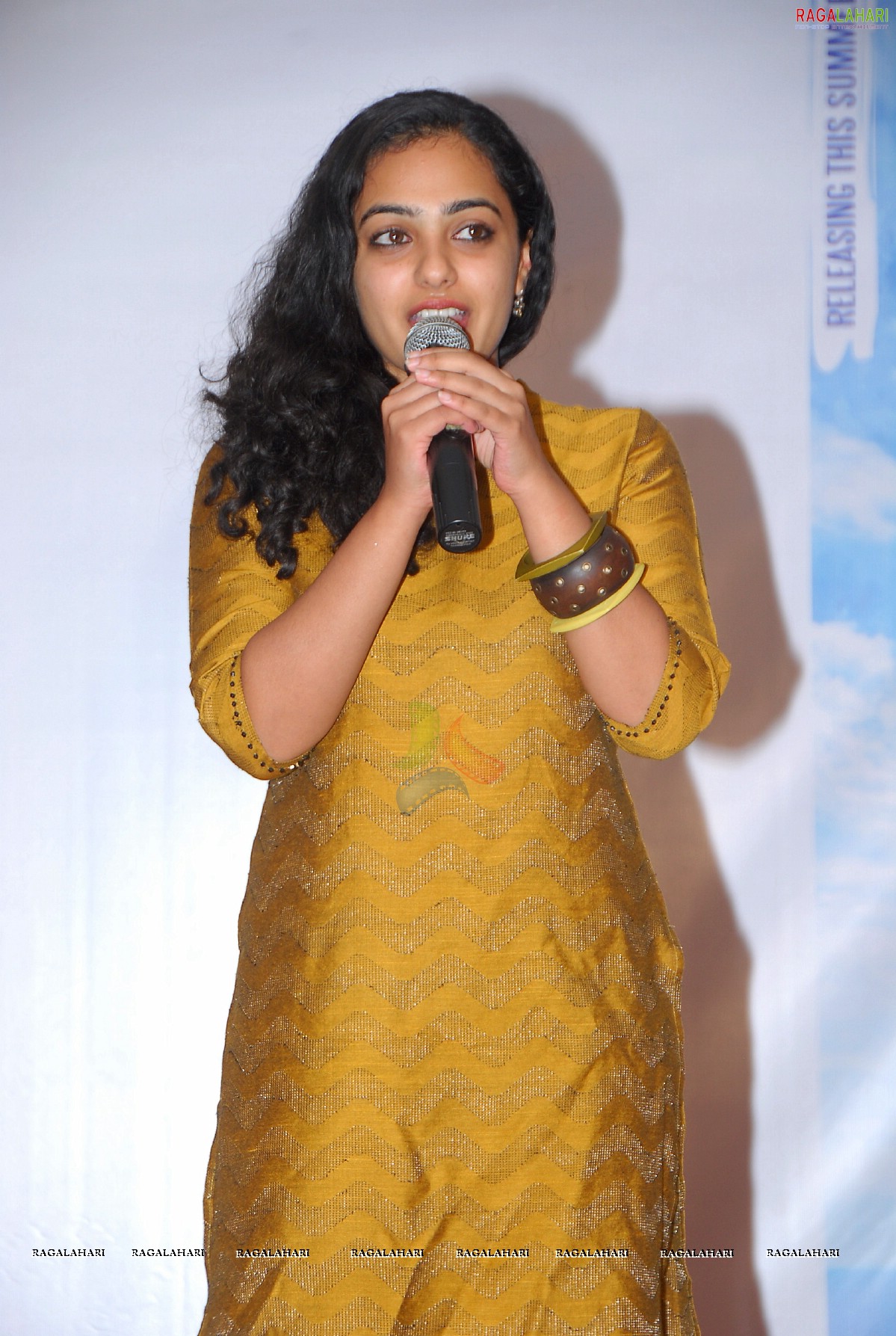 Nithya Menon at 180 Movie Press Meet, Hyderabad, Photo Gallery