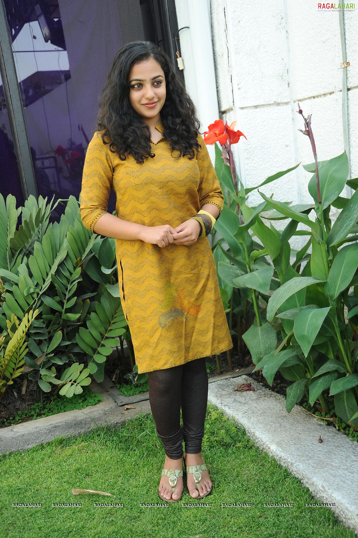 Nithya Menon at 180 Movie Press Meet, Hyderabad, Photo Gallery