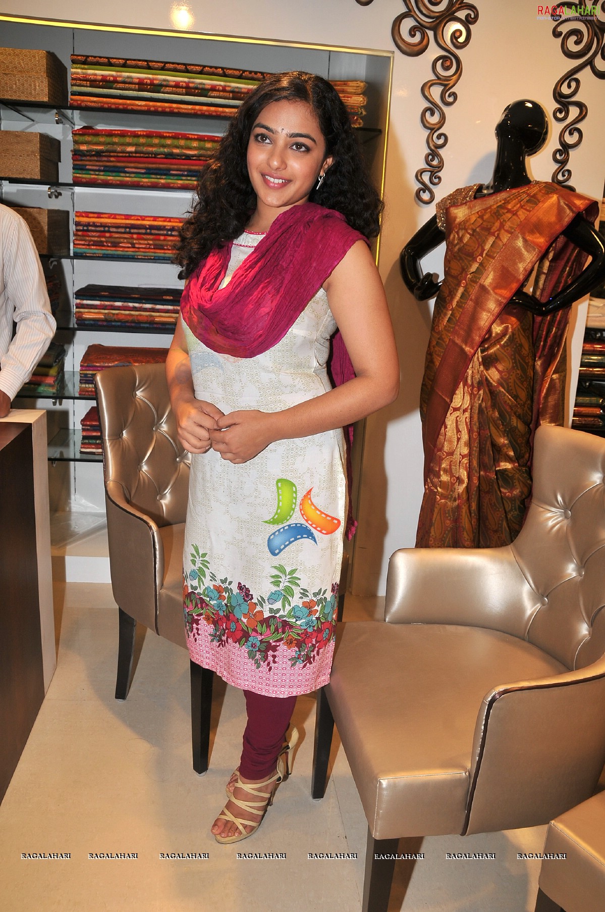 Nithya Menon at Designer Studio Mandir Launch, Hyderabad, Photo Gallery