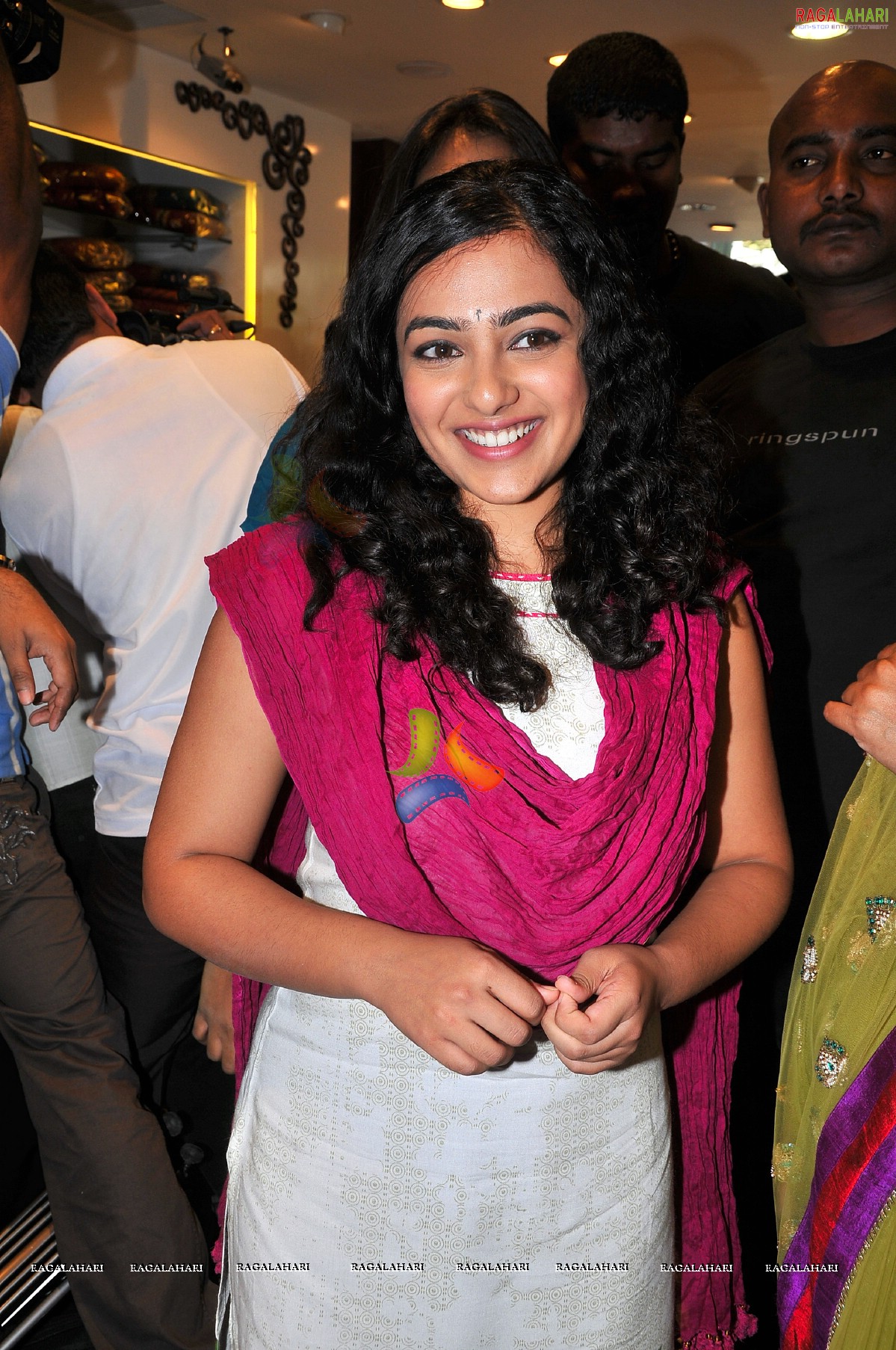 Nithya Menon at Designer Studio Mandir Launch, Hyderabad, Photo Gallery