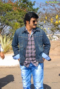 Balakrishna in Checks Shirt