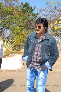 Balakrishna in Checks Shirt