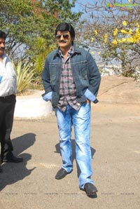 Balakrishna in Checks Shirt