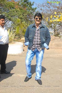 Balakrishna in Checks Shirt