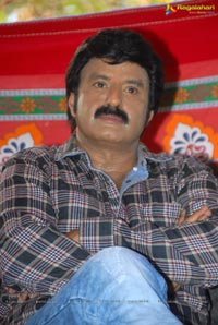 Balakrishna in Checks Shirt