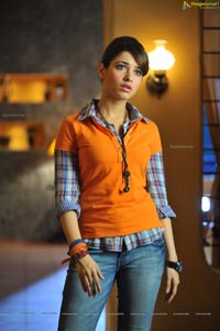 Tamanna in T Shirt and Jeans