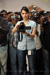 Tamanna in T Shirt and Jeans