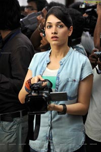 Tamanna in T Shirt and Jeans