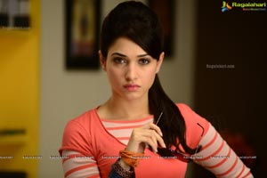 Tamanna in T Shirt and Jeans