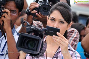 Tamanna in T Shirt and Jeans