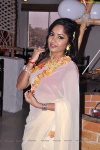 Madhavilatha @ Kadai Restaurant Launch