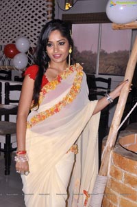 Madhavilatha @ Kadai Restaurant Launch