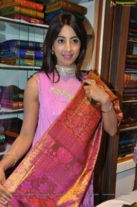 Sanjana at Mangalya Saree Mandir