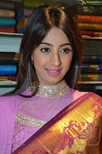 Sanjana at Mangalya Saree Mandir