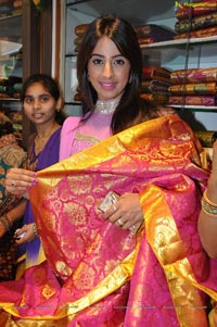 Sanjana at Mangalya Saree Mandir