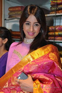 Sanjana at Mangalya Saree Mandir