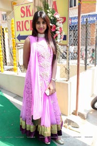 Sanjana at Mangalya Saree Mandir
