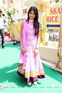 Sanjana at Mangalya Saree Mandir