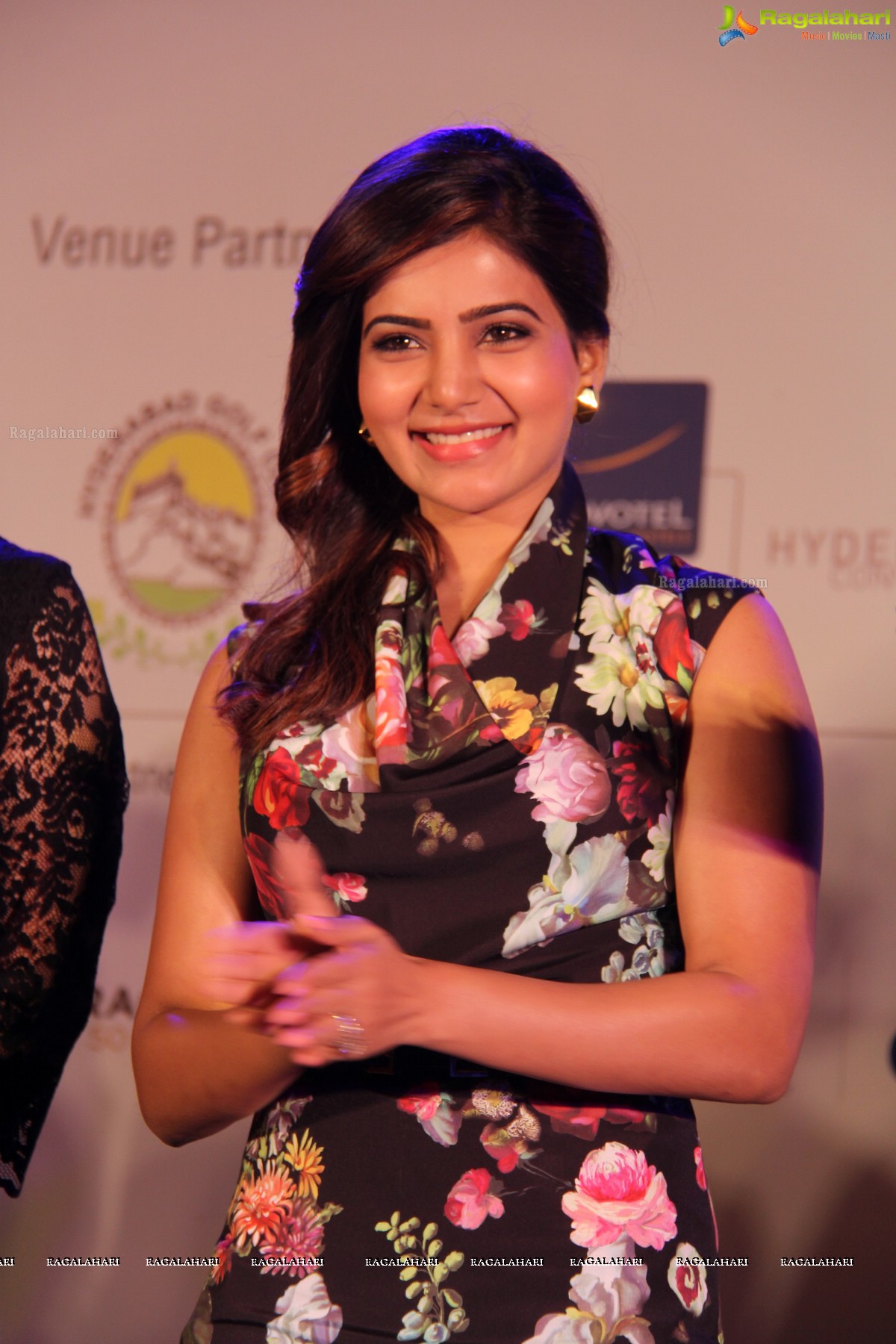 Samantha at Cancer Crusaders Invitation Cup Celebrity Playoff 2014