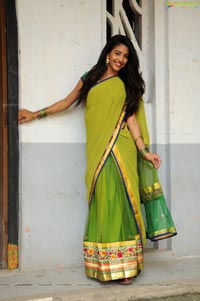 Daksha Nagarkar in Half Saree