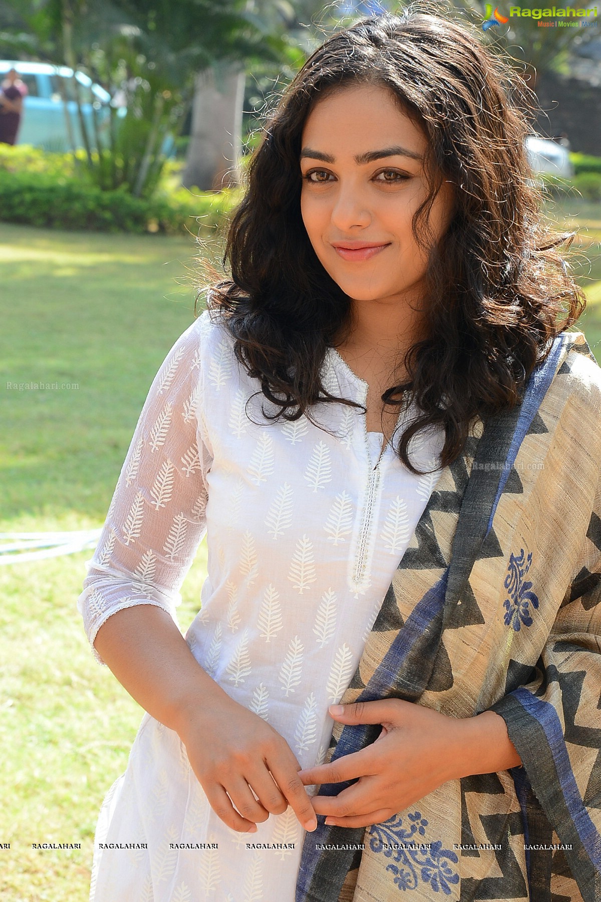 Nithya Menon at Malli Malli Idi Rani Roju Success Meet