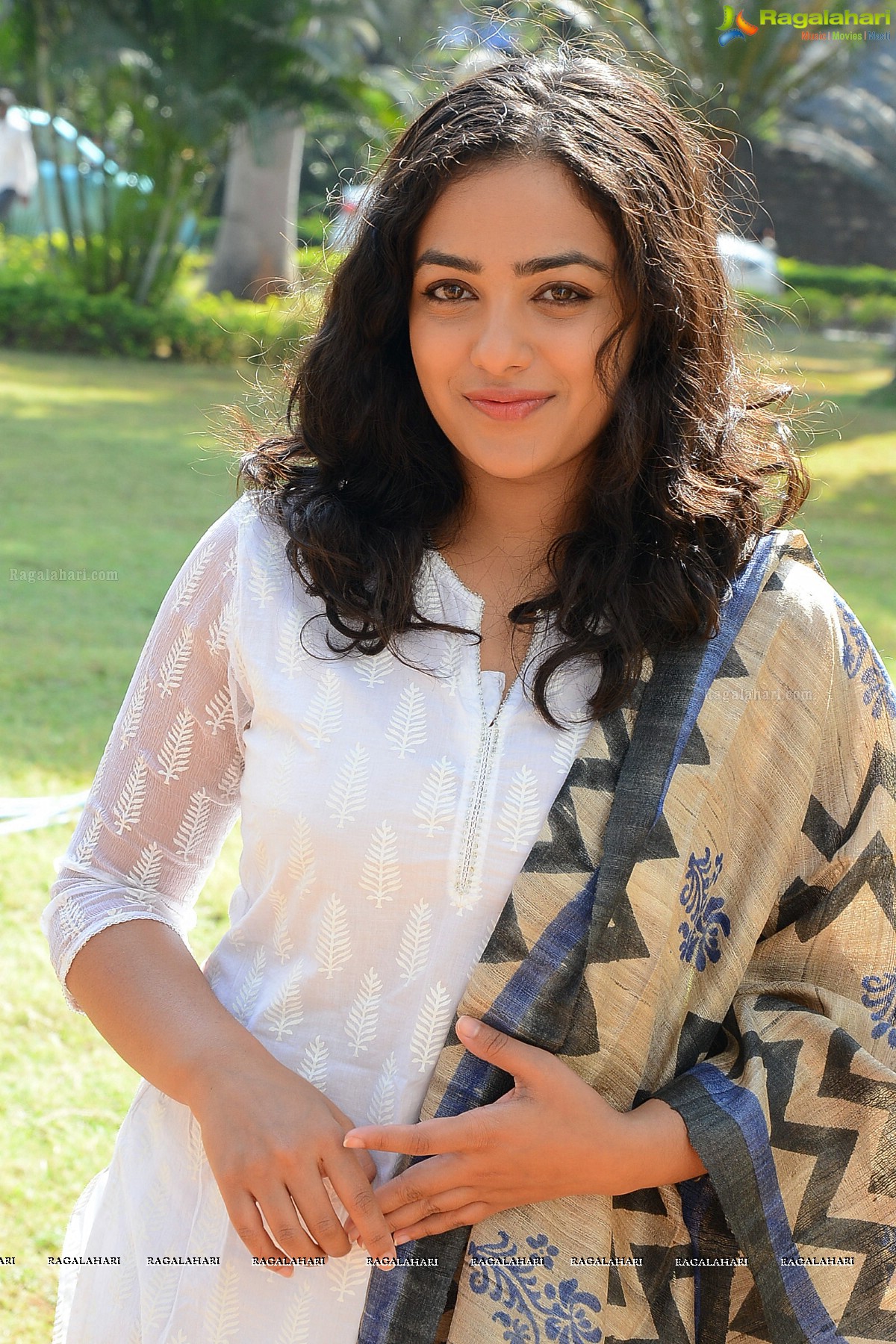 Nithya Menon at Malli Malli Idi Rani Roju Success Meet