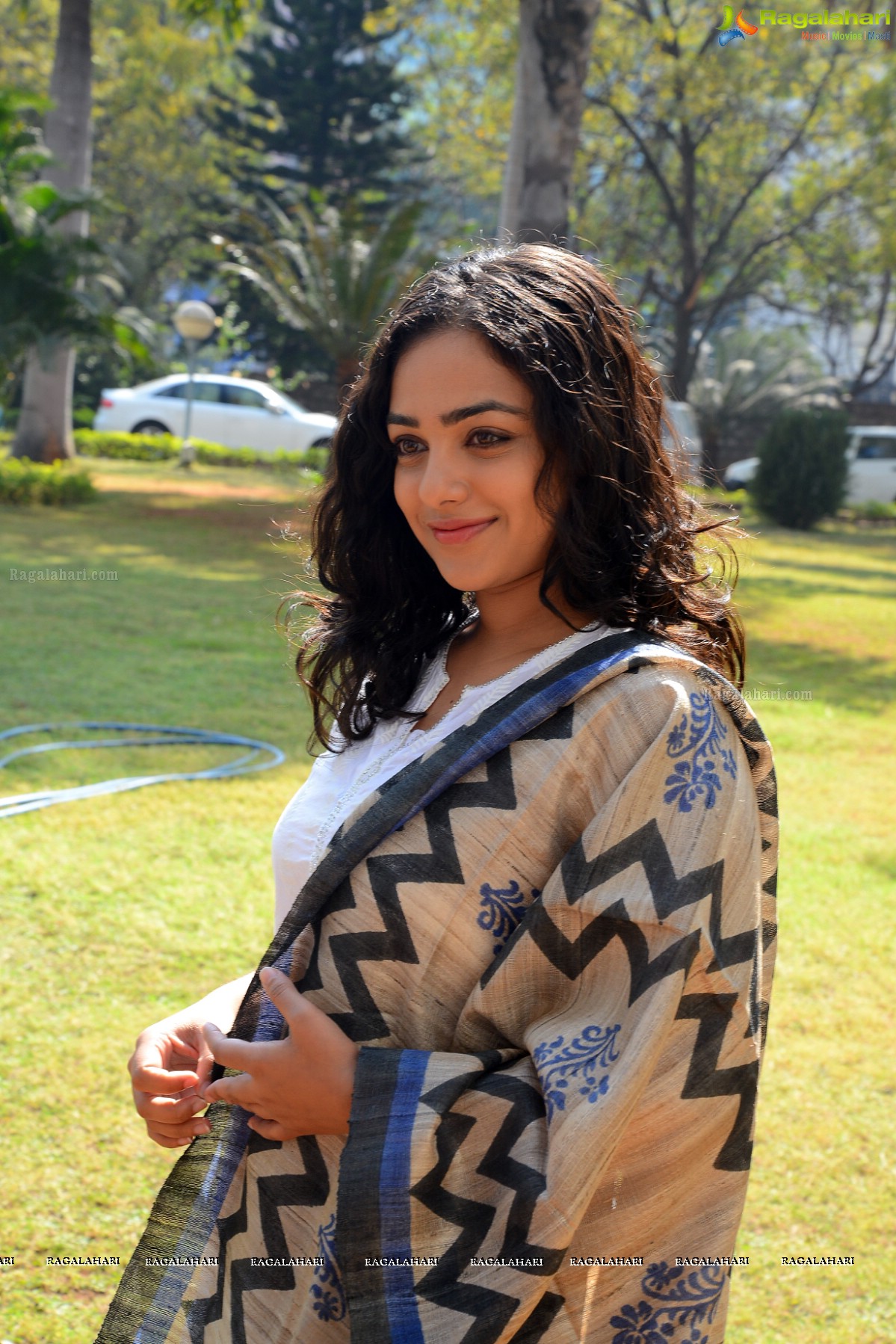 Nithya Menon at Malli Malli Idi Rani Roju Success Meet