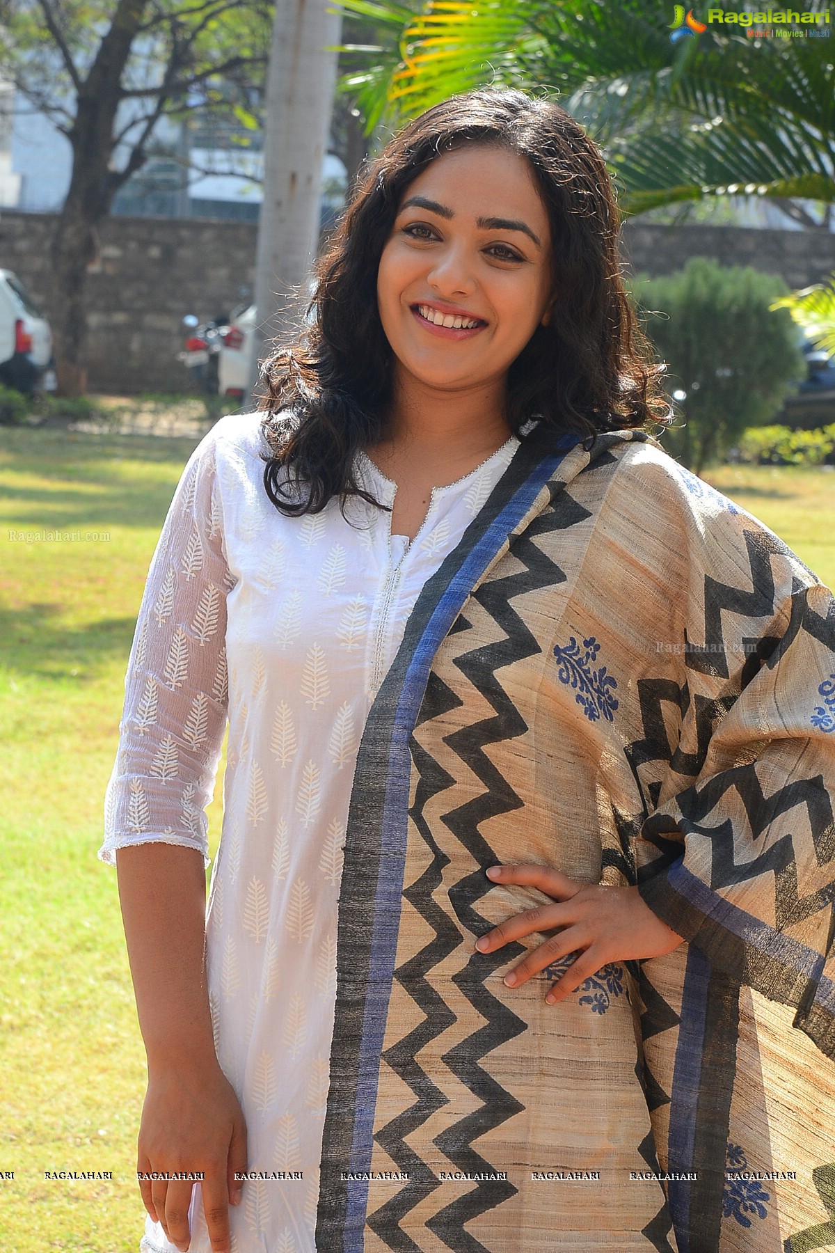 Nithya Menon at Malli Malli Idi Rani Roju Success Meet