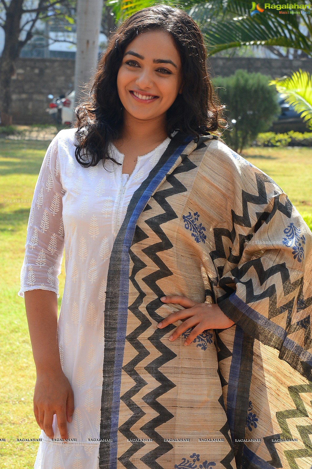 Nithya Menon at Malli Malli Idi Rani Roju Success Meet