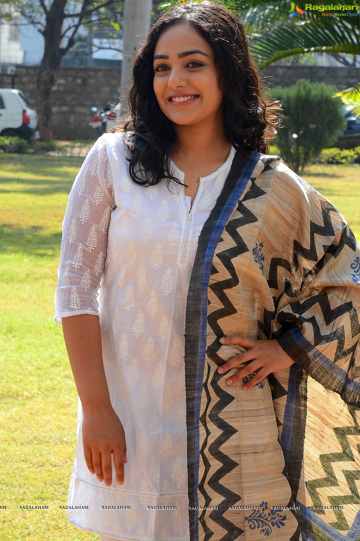 Nithya Menon at Malli Malli Idi Rani Roju Success Meet