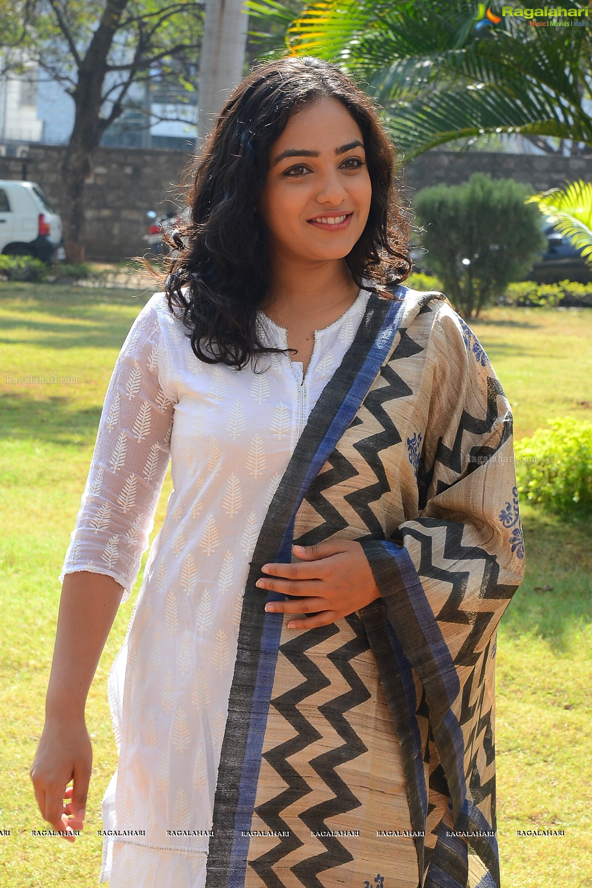 Nithya Menon at Malli Malli Idi Rani Roju Success Meet