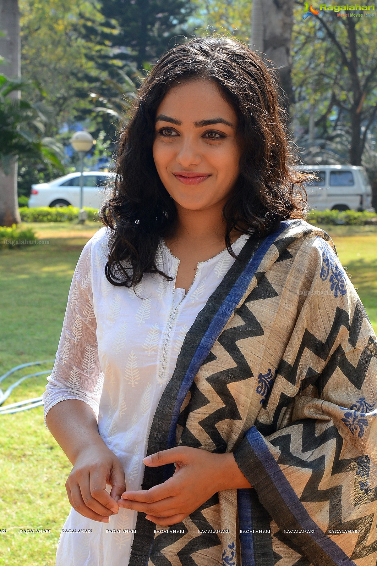 Nithya Menon at Malli Malli Idi Rani Roju Success Meet