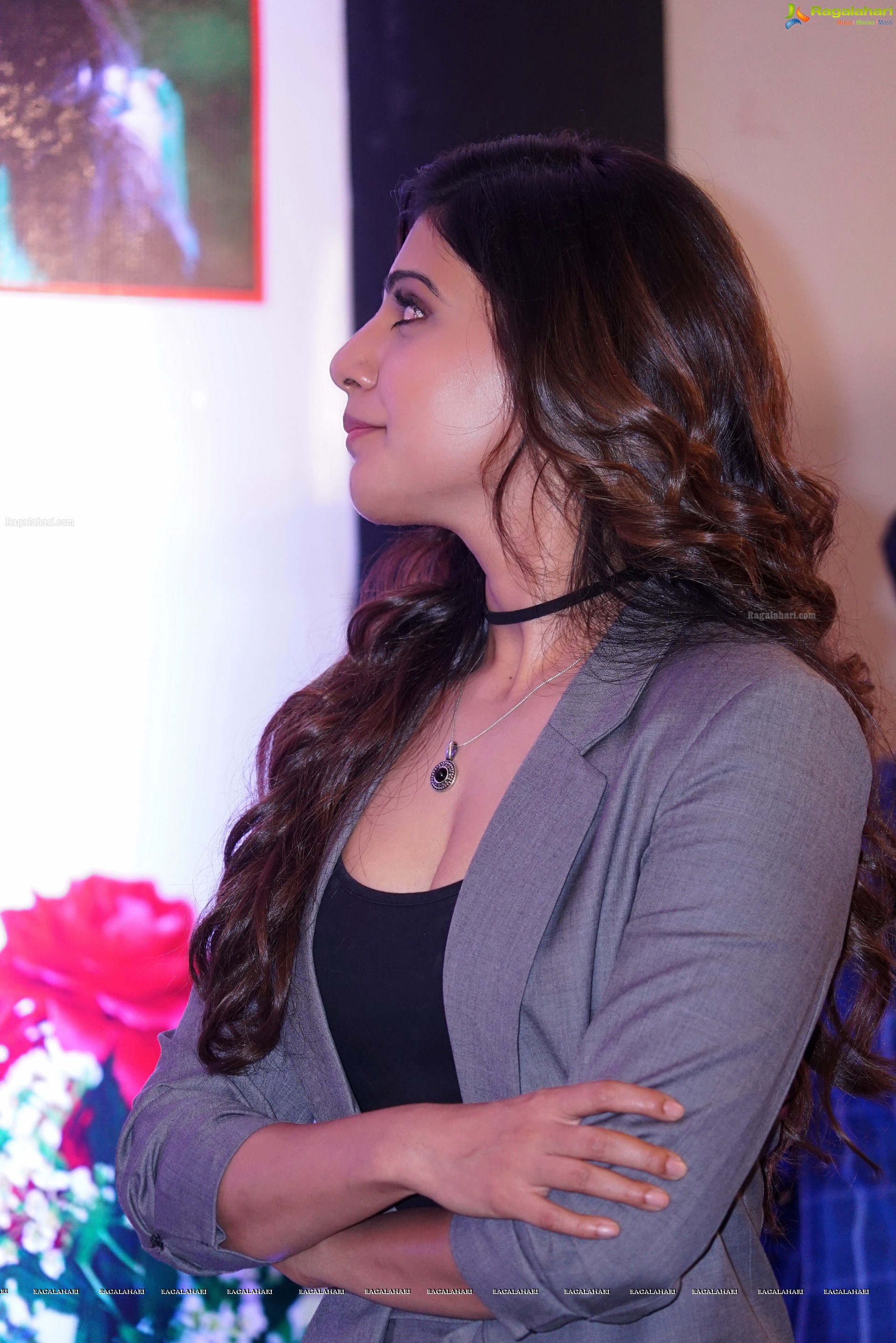 Samantha at Bangaaru Bhumi Developers Press Meet