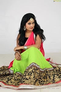 Ankitha Half Saree