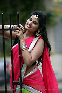 Ankitha Half Saree