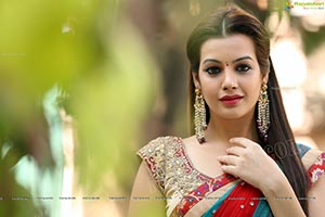 Diksha Panth in Half Saree