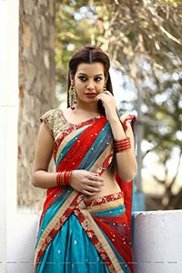 Diksha Panth in Half Saree