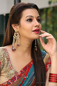 Diksha Panth in Half Saree