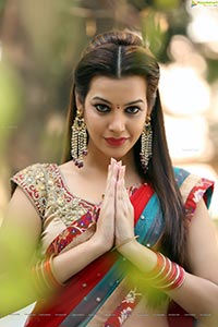 Diksha Panth in Half Saree