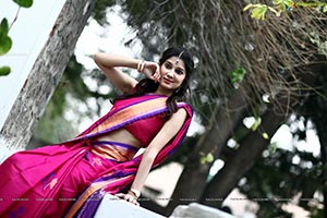 Pinky Lakhera in Saree