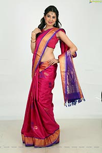 Pinky Lakhera in Saree