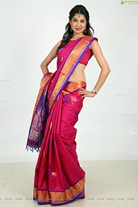 Pinky Lakhera in Saree