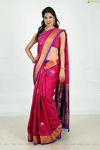 Pinky Lakhera in Saree