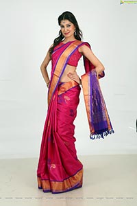 Pinky Lakhera in Saree