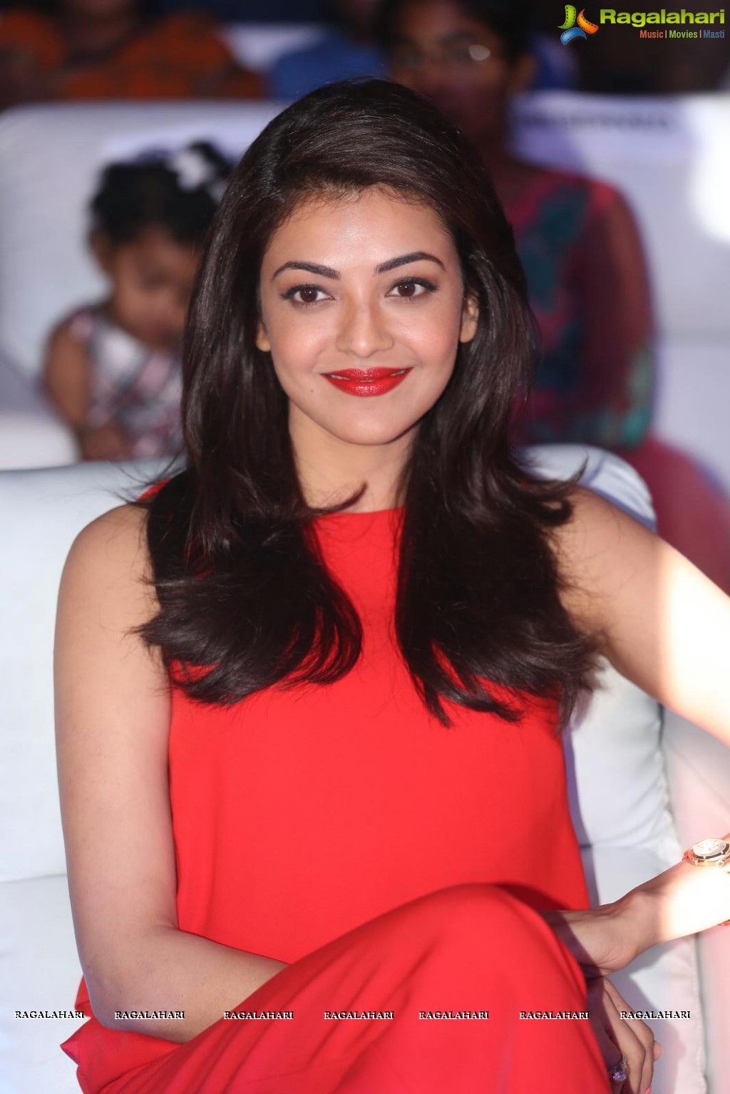 Kajal Aggarwal at Oopiri Music Launch, Photo Gallery