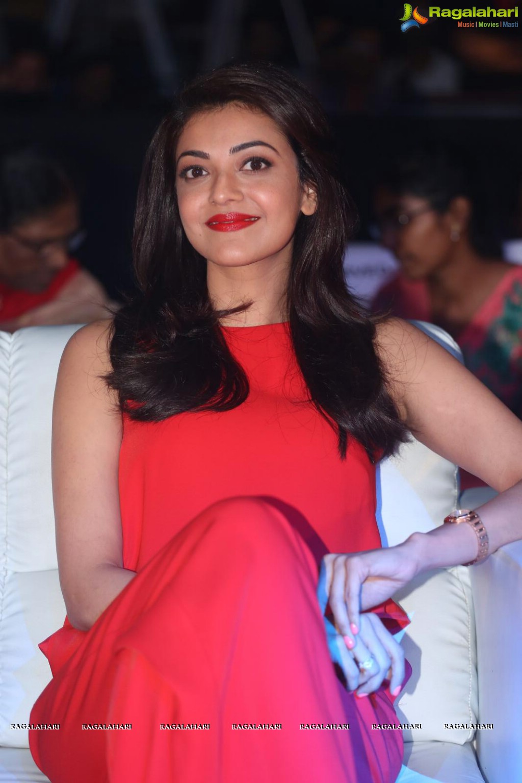 Kajal Aggarwal at Oopiri Music Launch, Photo Gallery