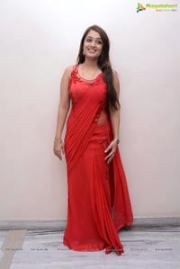 Nikitha in Red Dress
